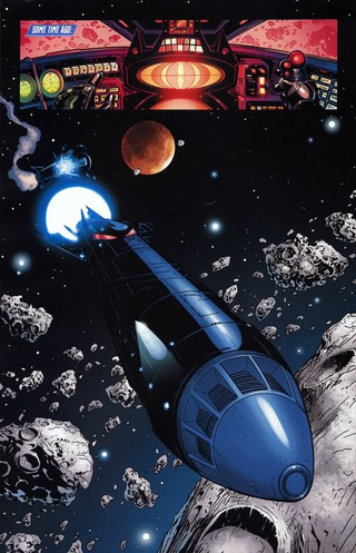 Illustration for article titled The Most Intrepid Superhero Spaceships